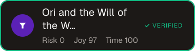 Ori and the Will of the Wisps — Sifter score