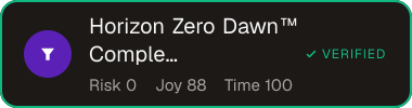Horizon Zero Dawn™ Complete Edition — Sifter score