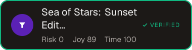 Sea of Stars: Sunset Edition — Sifter score