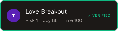 Love Breakout — Sifter score