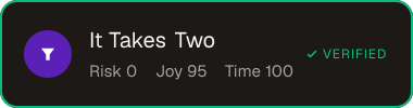 It Takes Two — Sifter score