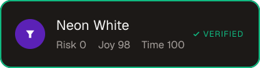 Neon White — Sifter score