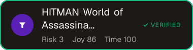 HITMAN World of Assassination — Sifter score