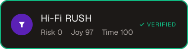Hi-Fi RUSH — Sifter score