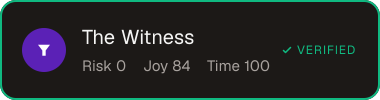The Witness — Sifter score