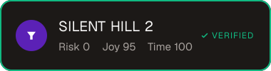 SILENT HILL 2 — Sifter score