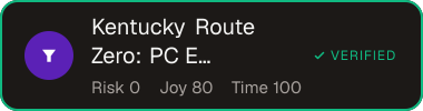 Kentucky Route Zero: PC Edition — Sifter score