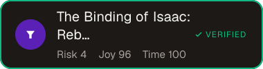 The Binding of Isaac: Rebirth — Sifter score