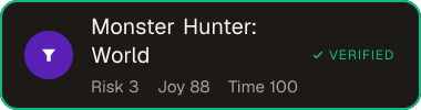 Monster Hunter: World — Sifter score