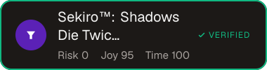 Sekiro™: Shadows Die Twice - GOTY Edition — Sifter score