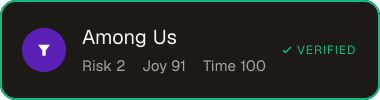 Among Us — Sifter score